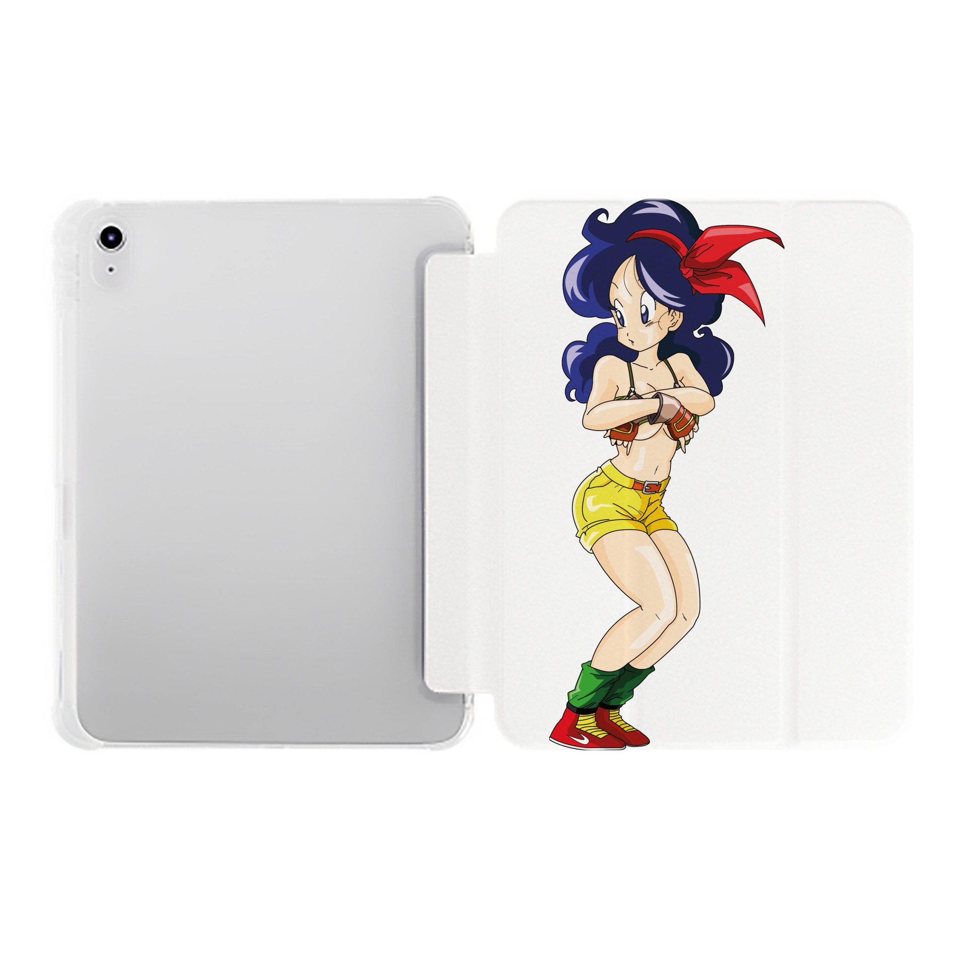（画像用） ドラゴンボール DRAGON BALL IPad ケース ペン収納付き 三つ折りスタンド PUレザー×シリコン 対応機種9.5/10.5/10.9インチ